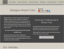 Tablet Screenshot of glasgowairportcars.com